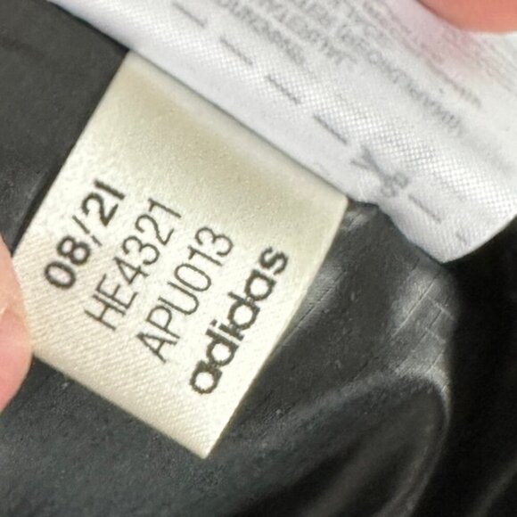 NEW Adidas Black Essentials 3-Stripes Woven Windbreaker Jacket 2XL Lightweight - Picture 9 of 15